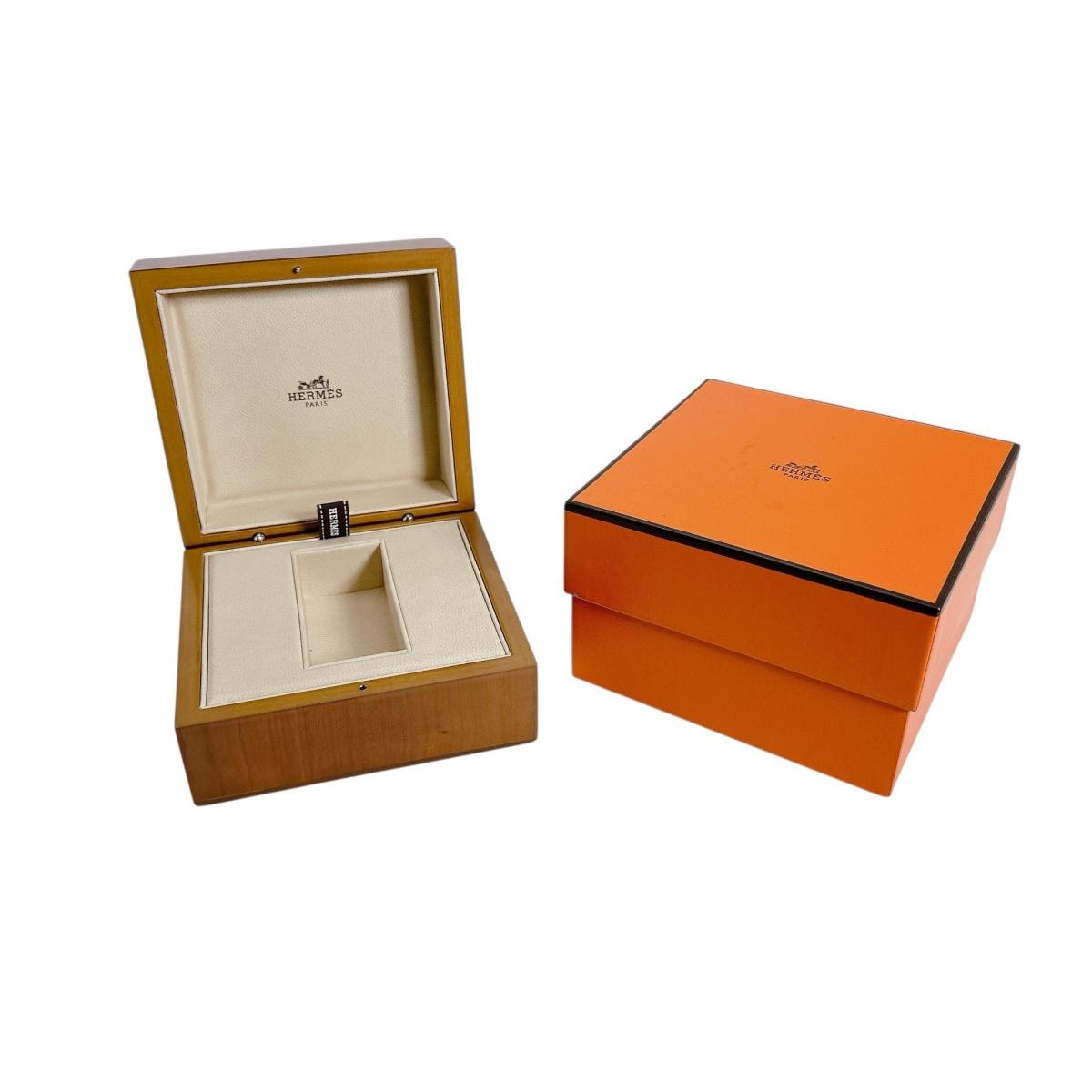 エルメス HERMES 木箱 収納ケース 腕時計