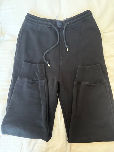 LOEWE Sweatpants In Cotton "Black"