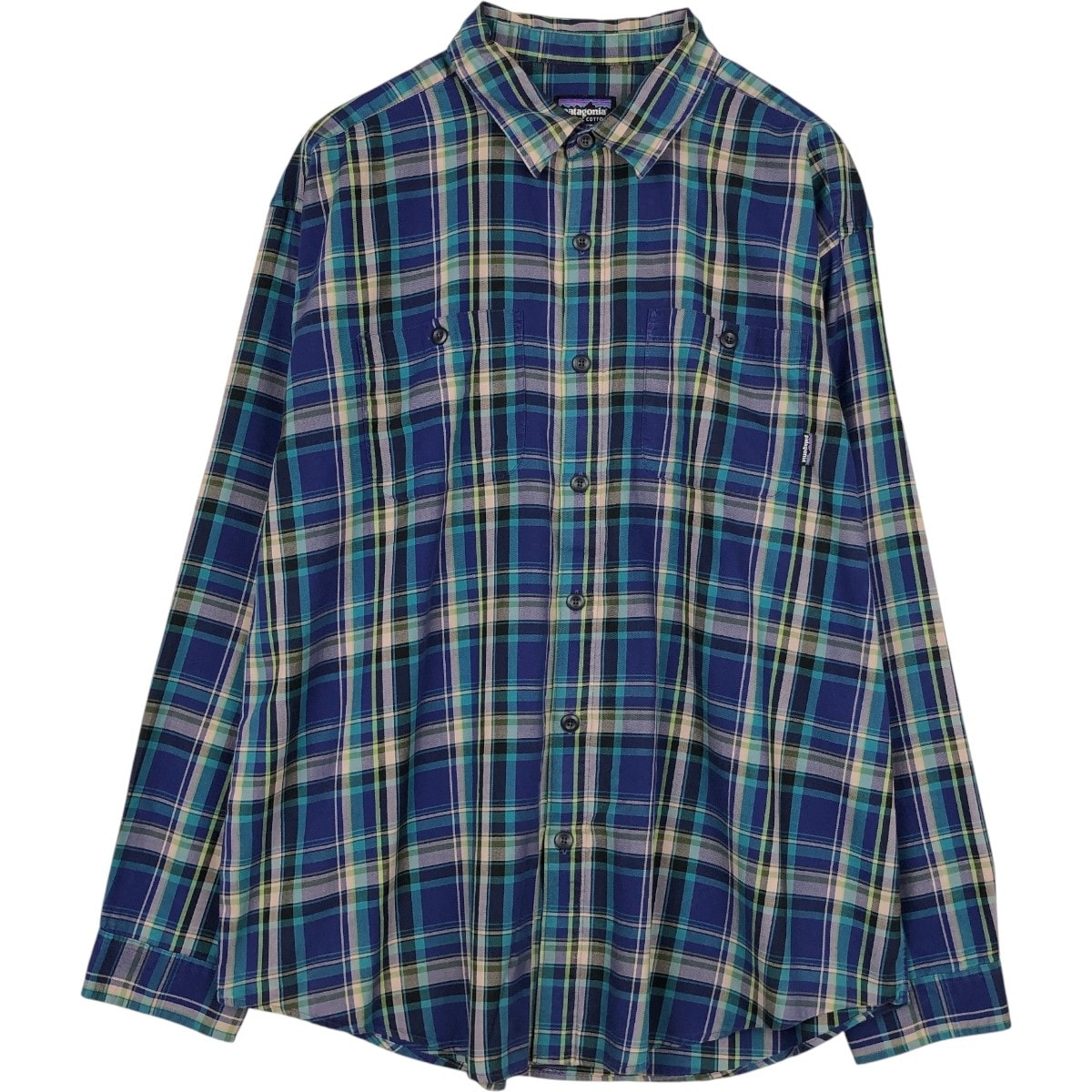 古着 00年代 パタゴニア Patagonia ORGANIC COTTON オーガニックコットン 53836F0 長袖 コットンチェックシャツ メンズL相当/eaa665996