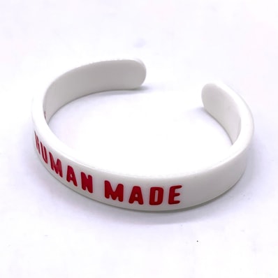HUMAN MADE Acrylic Bangle #2 "White"
