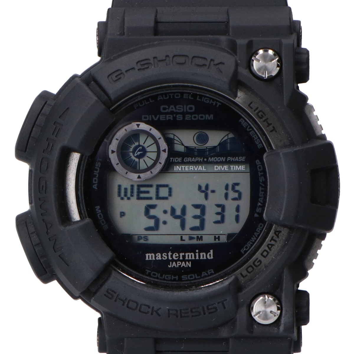 ジーショック 新品同様 x マスターマインドジャパン GWF-1000-MM 30周年記念 ロンハーマン千駄ヶ谷限定 フロッグマン タフソーラー