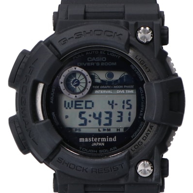 ジーショック 新品同様 x マスターマインドジャパン GWF-1000-MM 30周年記念 ロンハーマン千駄ヶ谷限定 フロッグマン タフソーラー