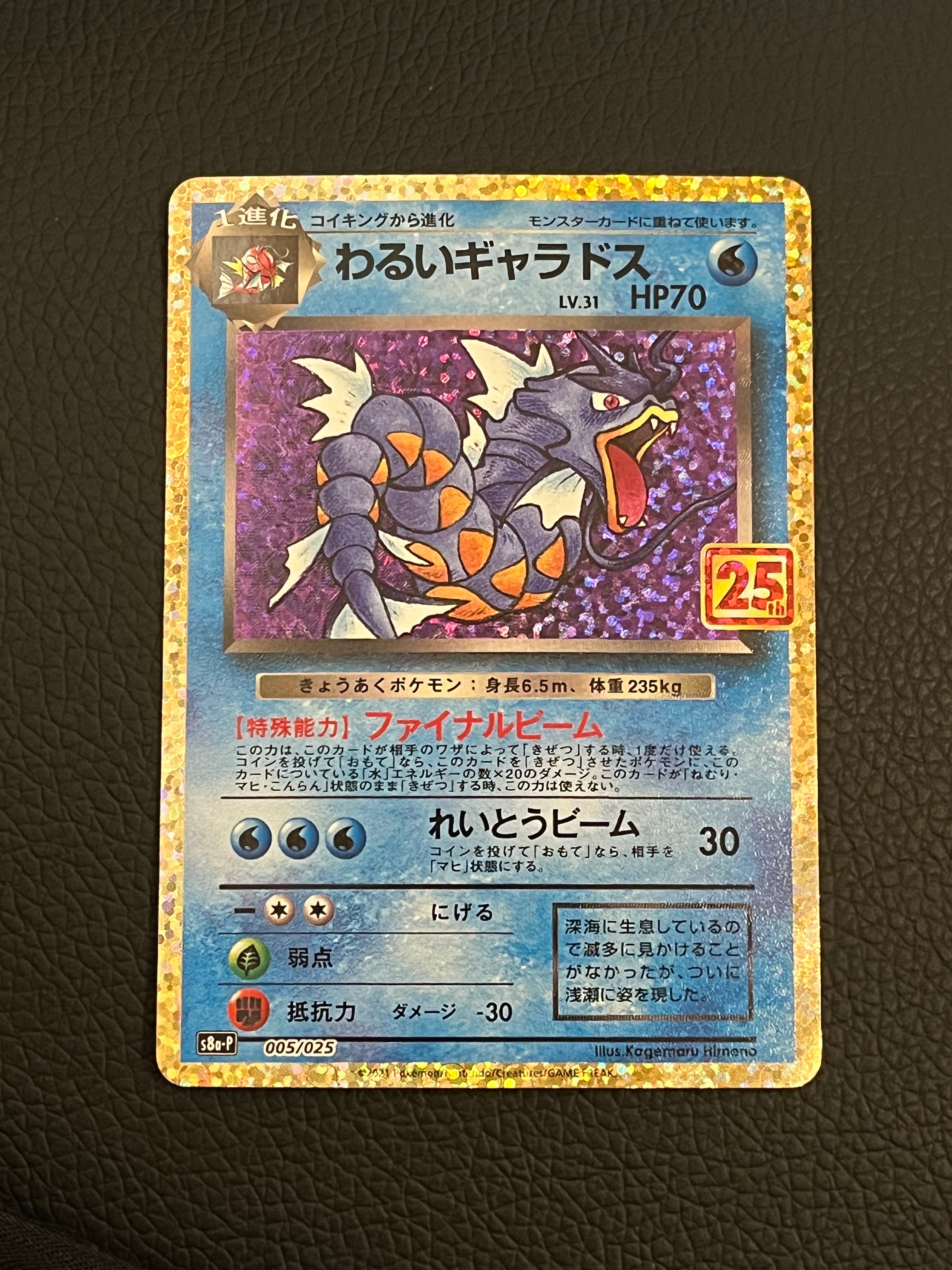 わるいギャラドス: プロモ[S8a-P 005/025](プロモカードパック 25th ANNIVERSARY edition)
