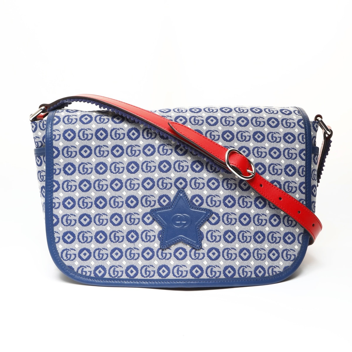 グッチ GUCCI GGキャンバス 星 ショルダーバッグ【中古】