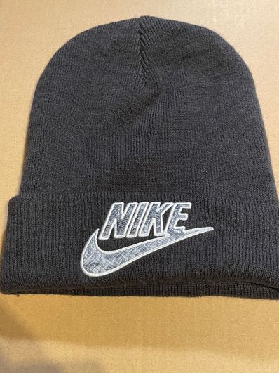 Supreme / Nike® Snakeskin Beanie "Black"