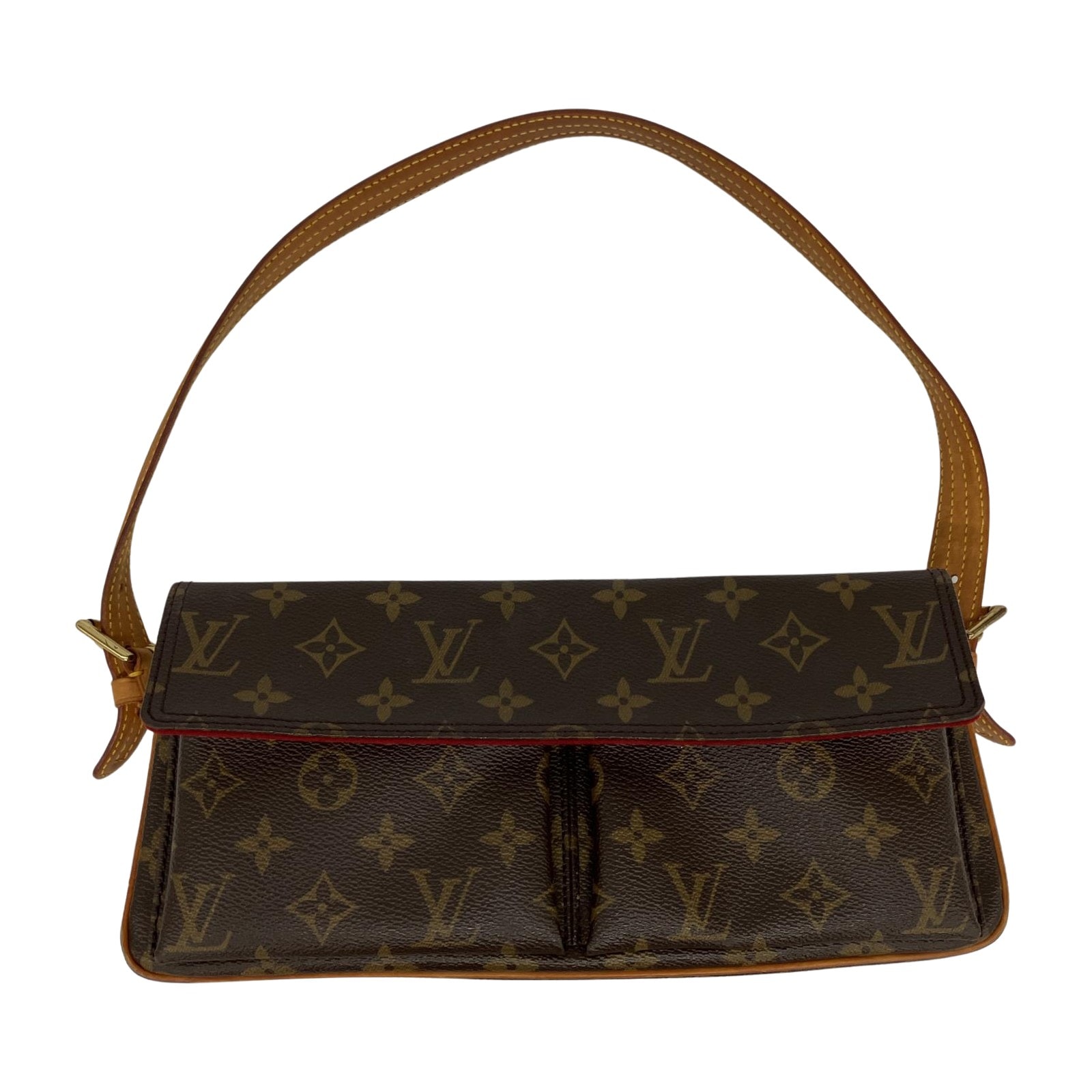 △△LOUIS VUITTON ルイヴィトン ショルダーバッグ モノグラム ヴィバシテMM M51164 ブラウン