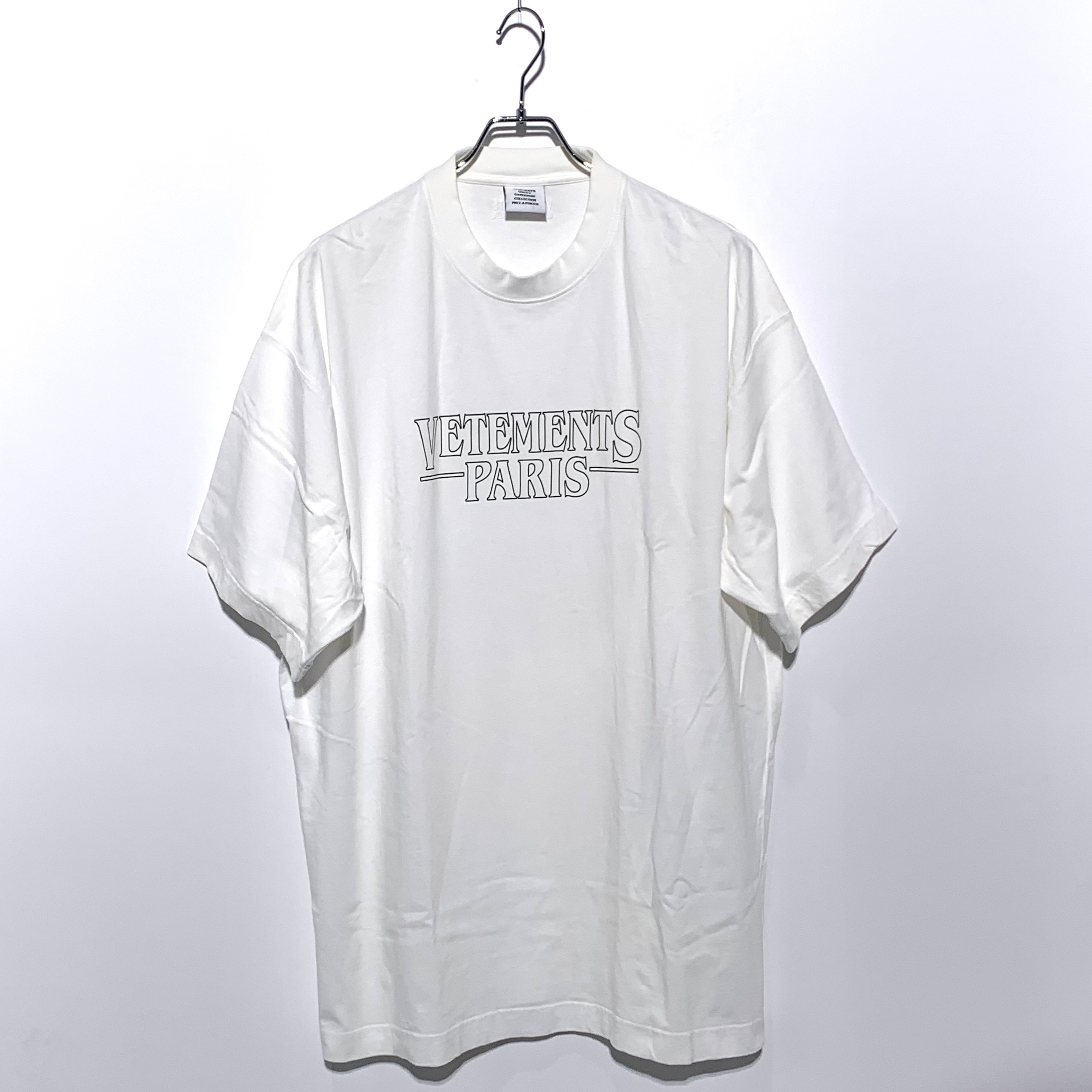 VETEMENTS Logo Print Crewneck T-shirt