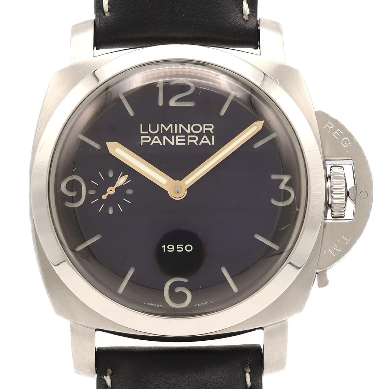 パネライ ルミノール1950・スペシャルエディション PAM00127 SS 手巻