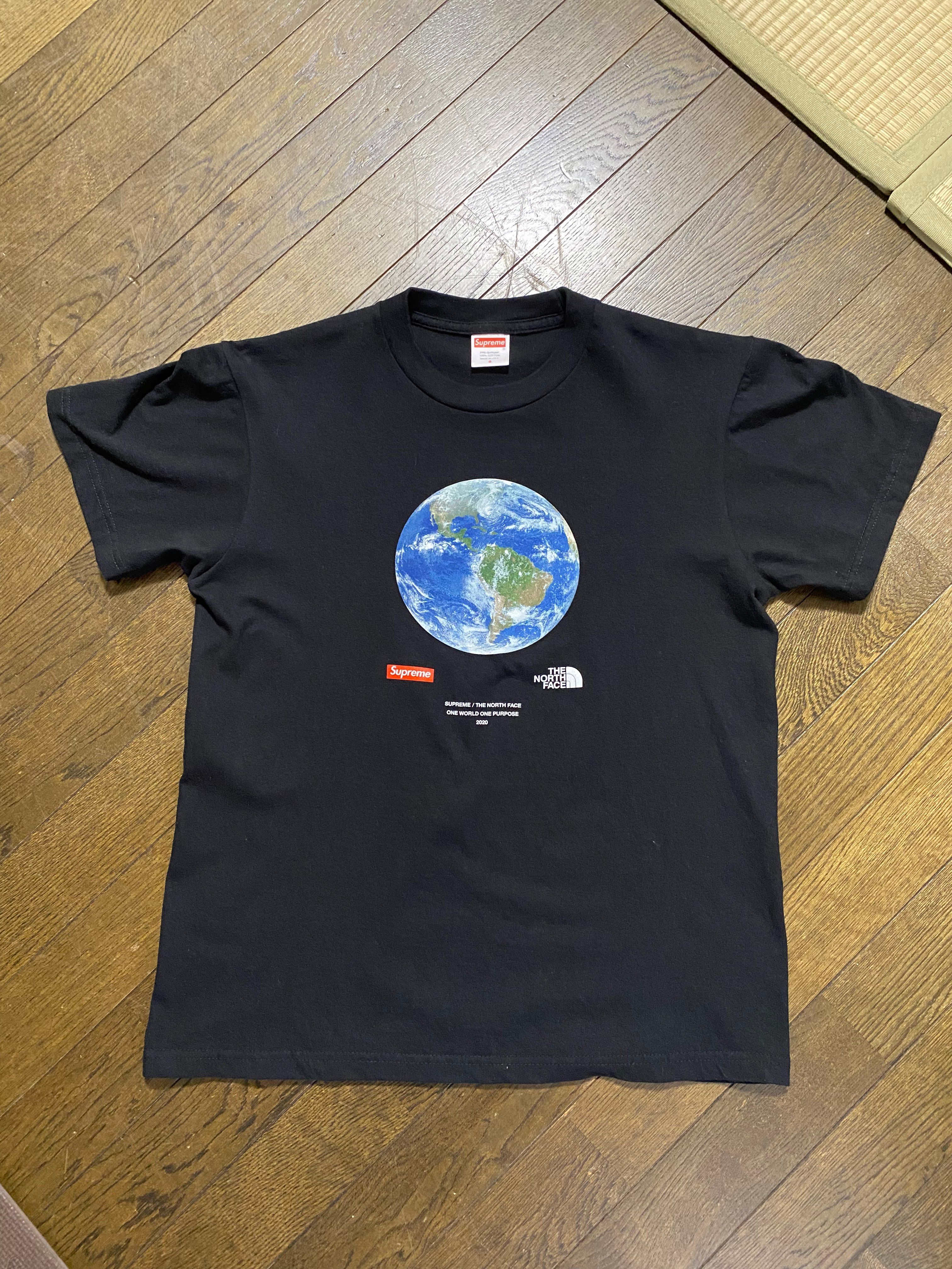 Supreme x The North Face One World Tee "Black"