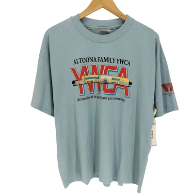 90S USA製 プリント S/S クルーネック Tシャツ【1143717386827】