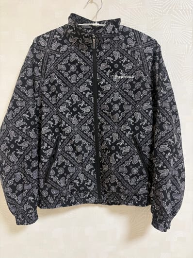 Supreme Bandana Track Jacket "Black"