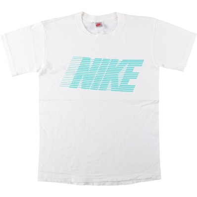 古着 90年代 ナイキ NIKE 銀タグ ロゴプリントTシャツ USA製 メンズM相当 ヴィンテージ/eaa661066