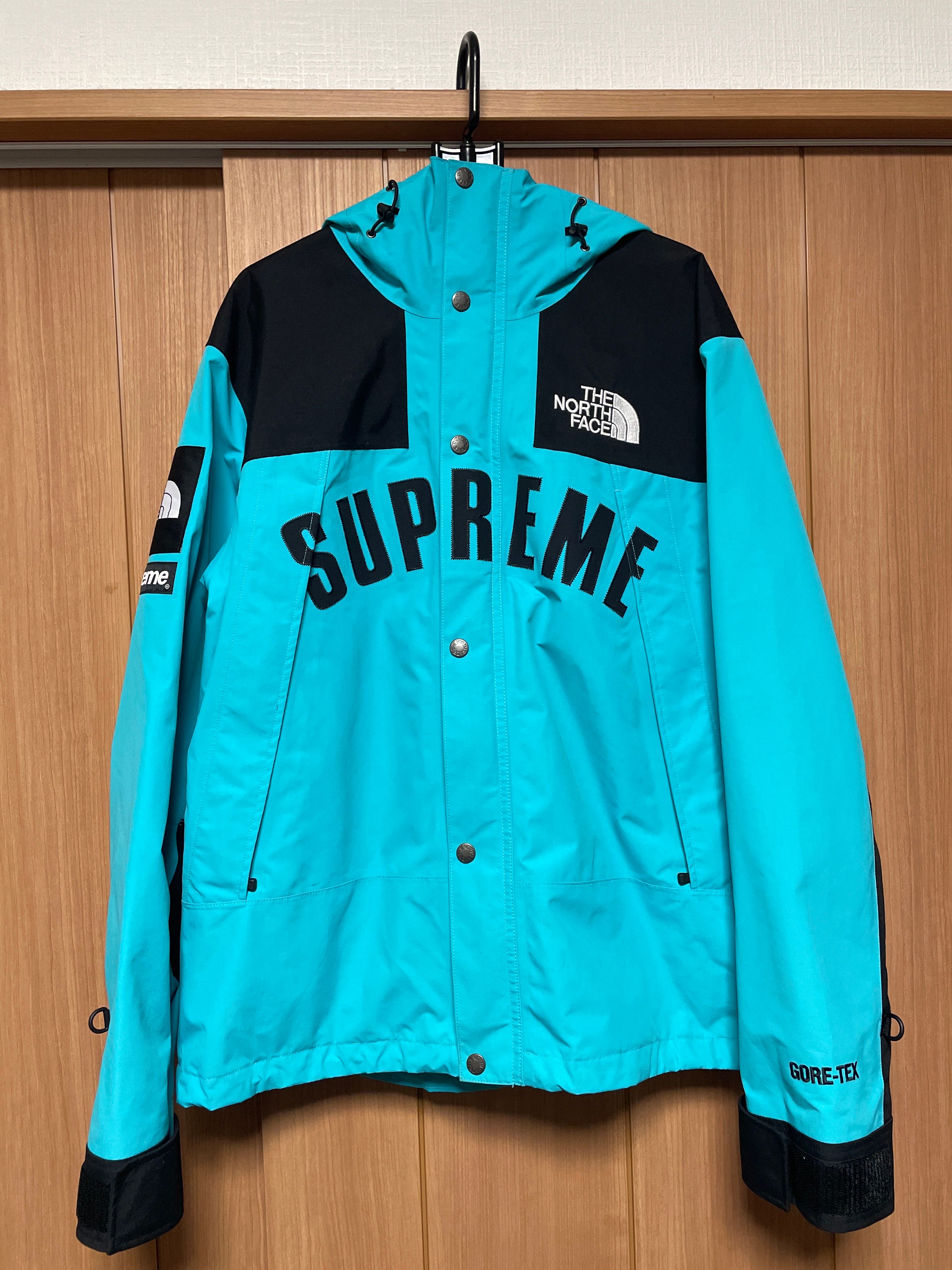 Supreme x The North Face Arc Logo Mountain Parka "Blue"
