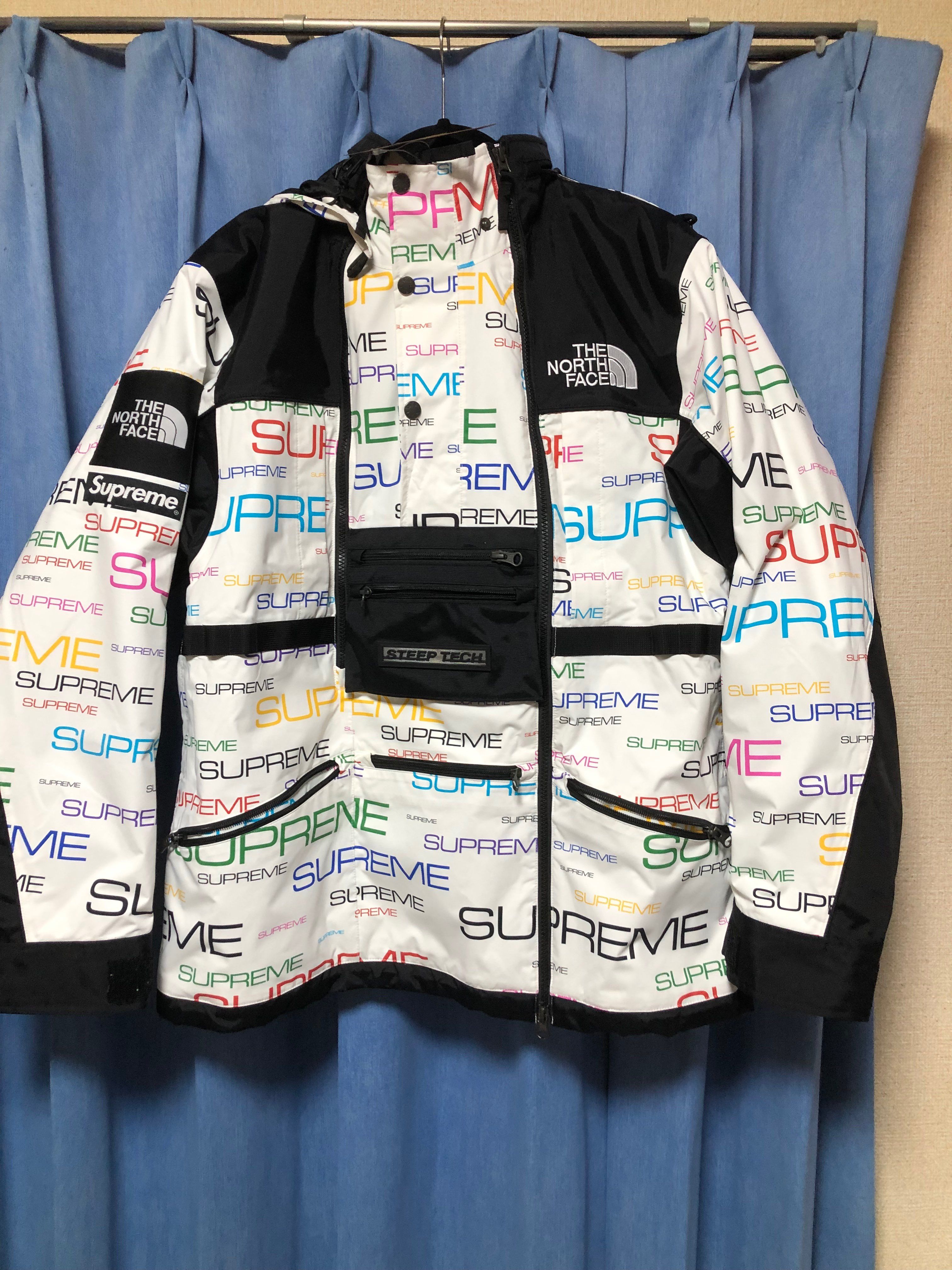 Supreme x The North Face Steep Tech Apogee Jacket "White"