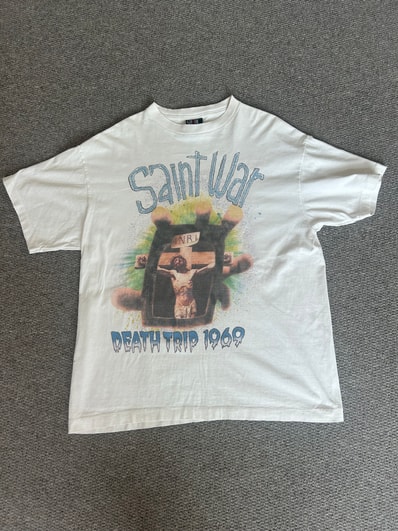 SAINT Mxxxxxx SS Tee_Saint War "White"