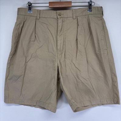 古着 ポロバイラルフローレン Polo by Ralph Lauren パンツ チノパン TYLER SHORT ワンポイント ハーフパンツ w36 ベージュ系 メンズ