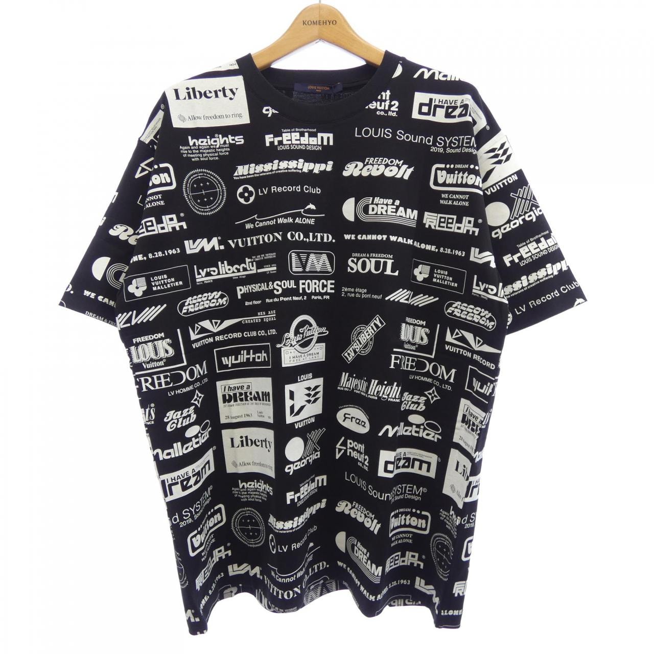 ルイヴィトン LOUIS VUITTON オールオーバーロゴ HHY20WNPG Tシャツ