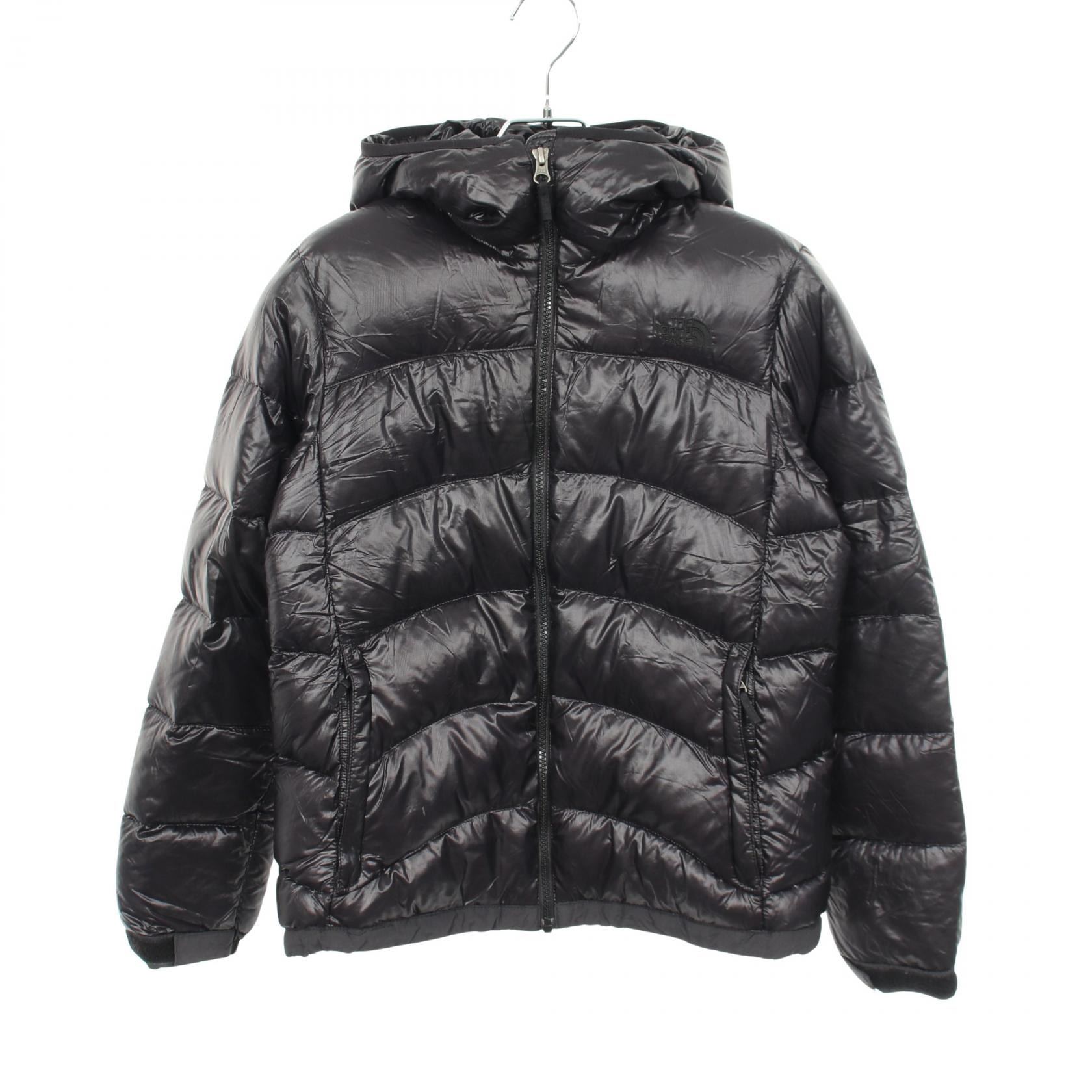 ザ・ノースフェイス THE NORTH FACE ACONCAGUA HOODIE フード付き ダウンジャケット 衣料品 アウター ナイロン メンズ ブラック系 NDW91314 【中古】
