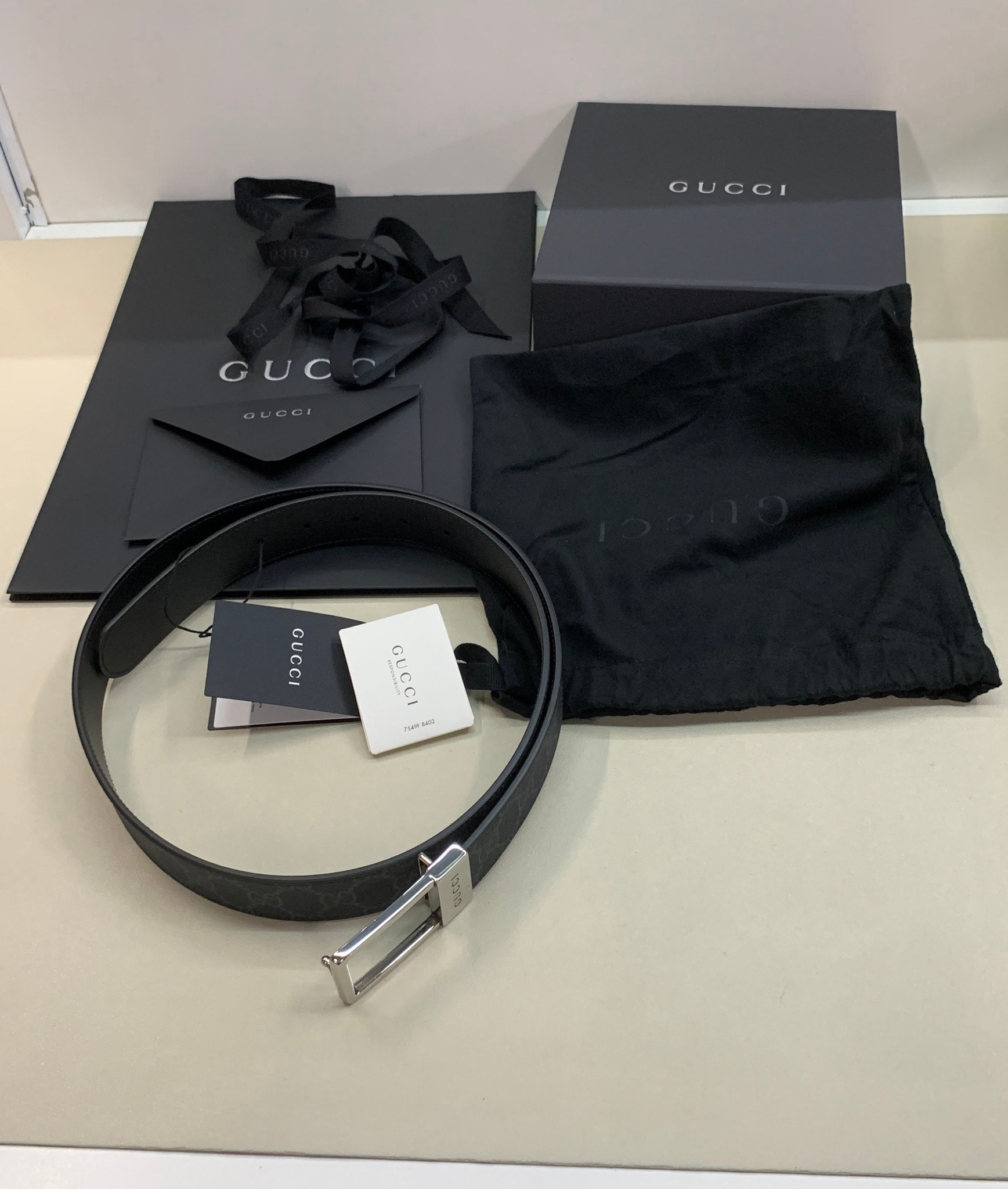 GUCCI Belts "Black"