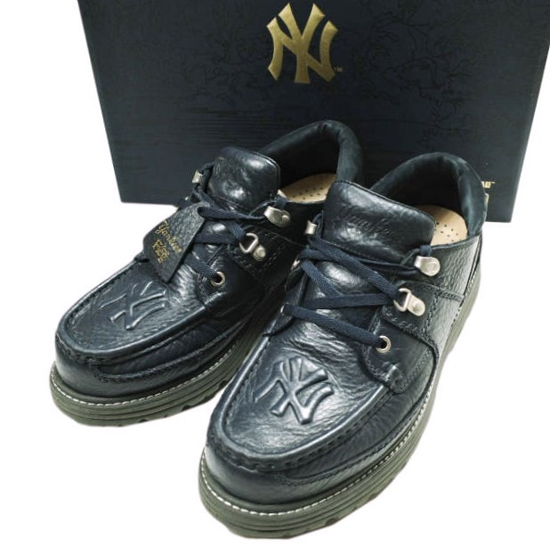 KITH Ronnie Fieg x Clarks キス ロニー・ファイグ クラークス 25AW 別注 New York Yankees Sunderland サンダーランド 26185263 US10(28cm) NAVY 8th St シューズ