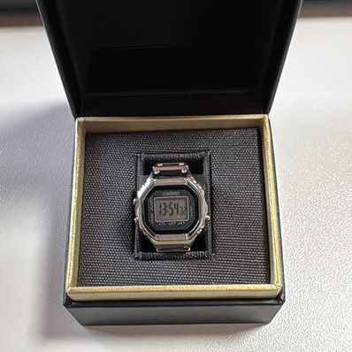 Casio Ring Watch "Stainless Steel" CRW-001