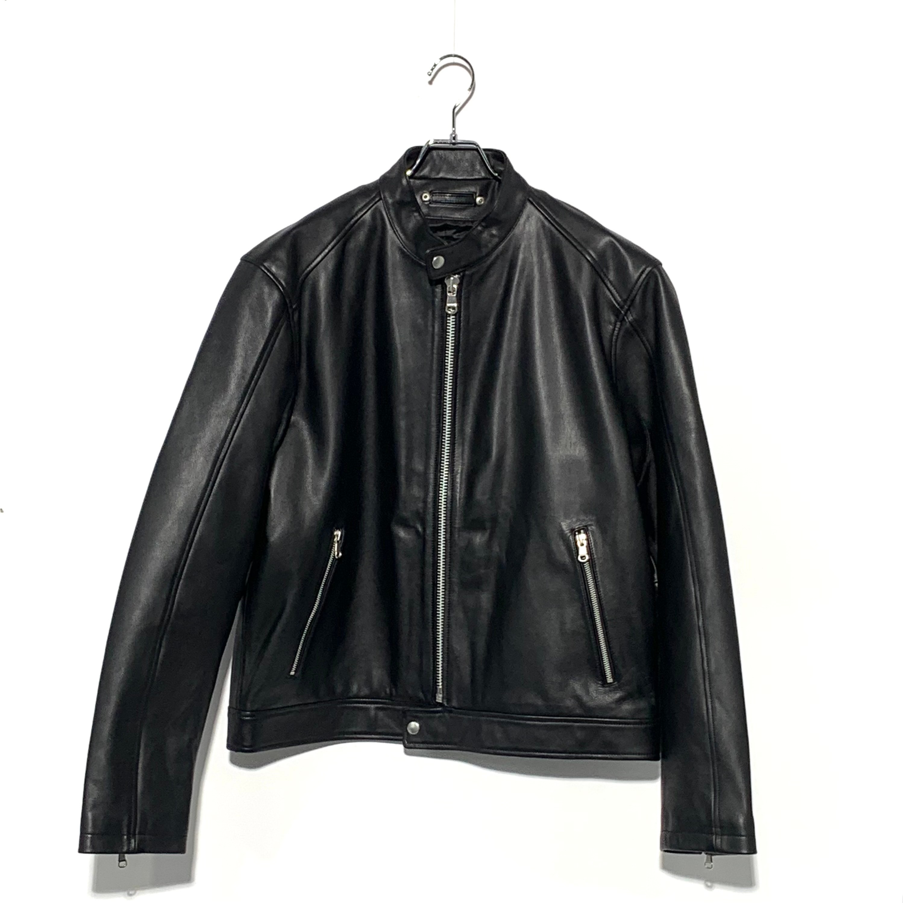 Stussy Cafe Racer Jacket Leather "Black" (FA24)