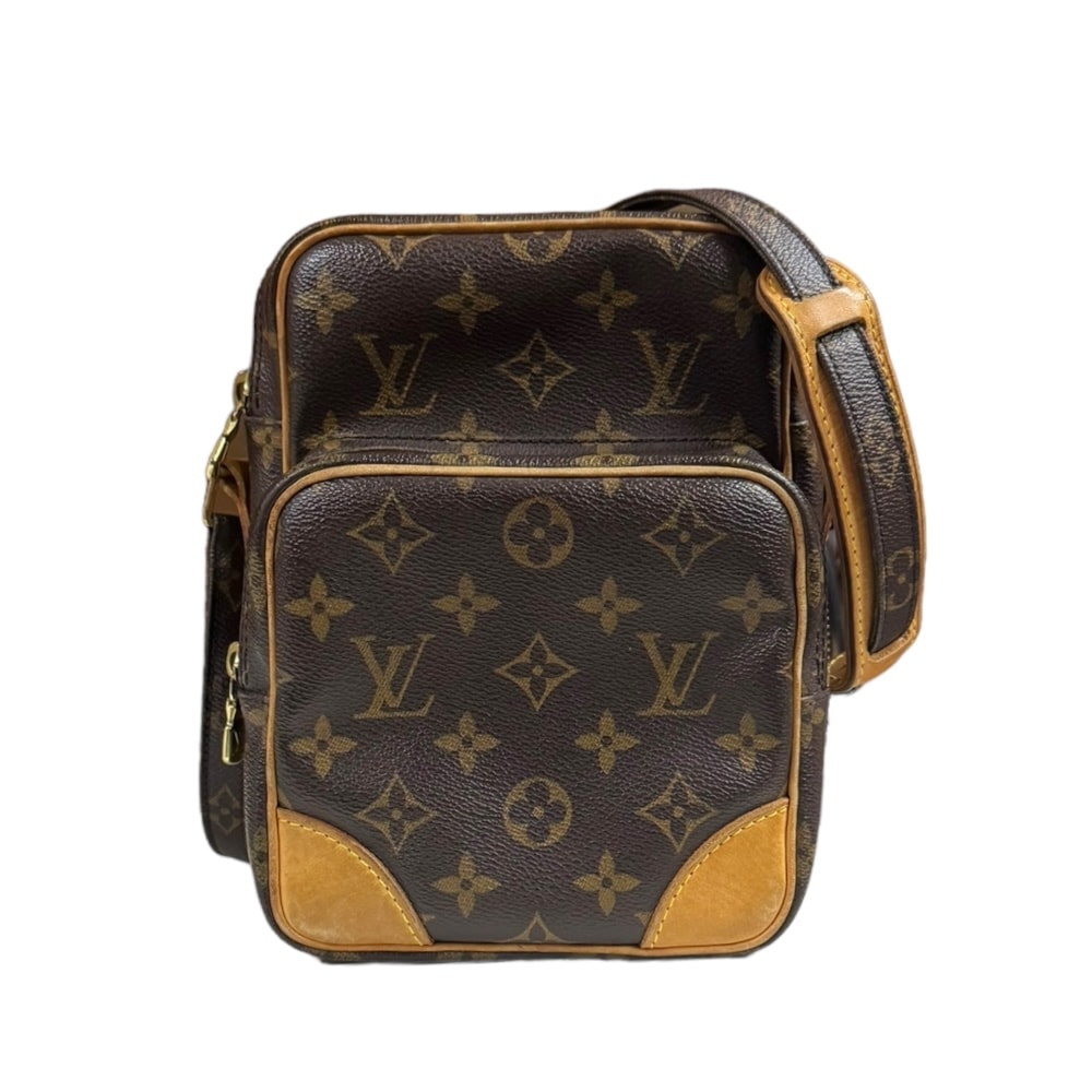 ルイヴィトン アマゾン モノグラム ショルダーバッグ モノグラムキャンバス M45236 ブラウン レディース LOUIS VUITTON  中古