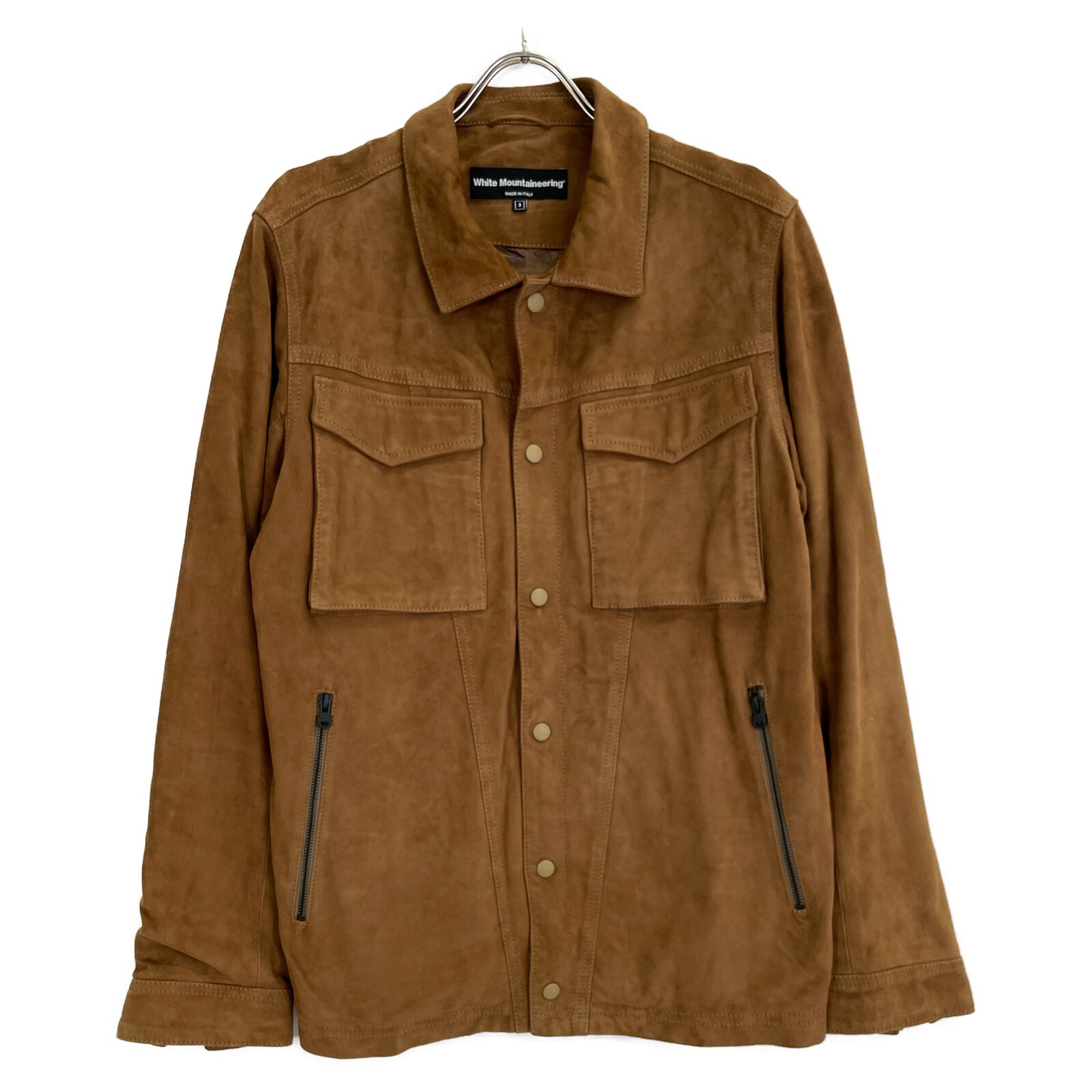 ホワイトマウンテニアリング 【美品/国内正規】WM1773229 ゴートレザー スエード 3