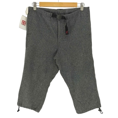 ウール混 クロップドパンツ【1141612932354】