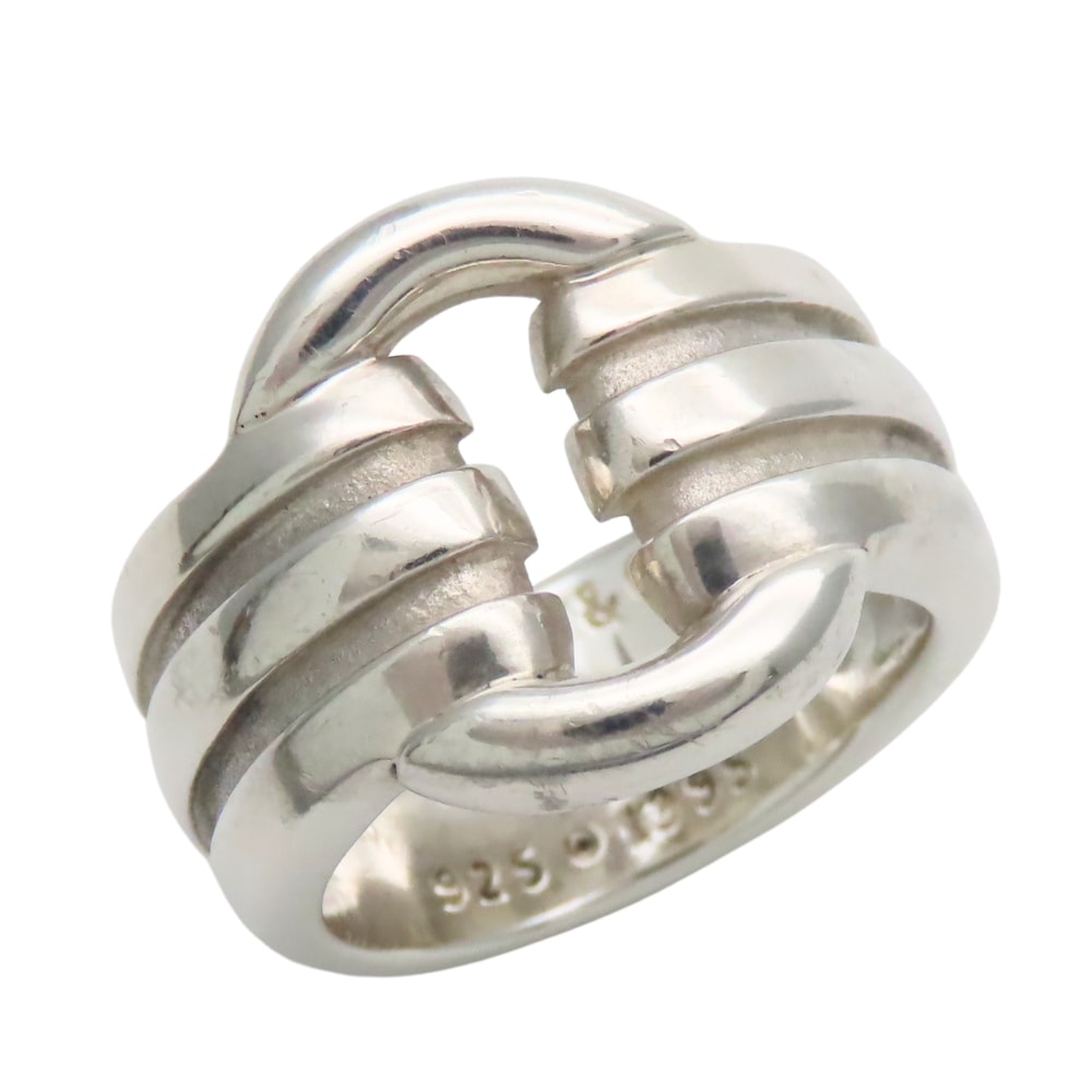 【中古】 ティファニー リング・指輪 グルーブ ド サークル シルバー925 約10.2g シルバー オシャレ 人気 アクセサリー レディース 女性 TIFFANY&Co.