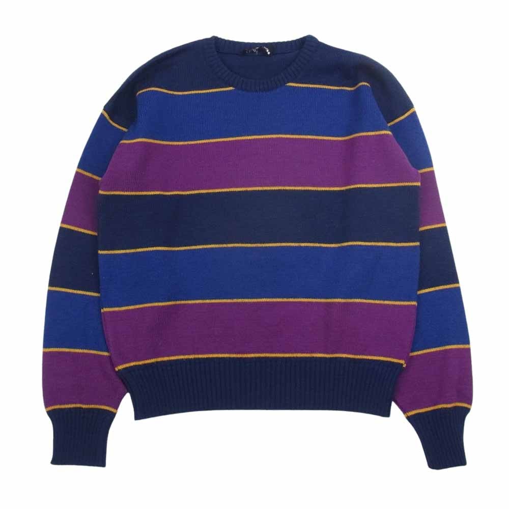 Dunhill ダンヒル ニット ボーダー ニット セーター マルチカラー系 S【中古】