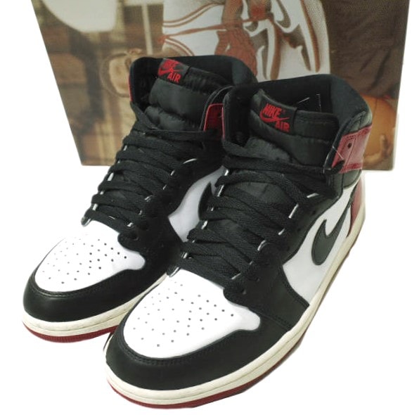 NIKE ナイキ 25SS AIR JORDAN 1 RETRO HIGH OG Black Toe Reimagined エアジョーダン 1 レトロハイ DZ5485-106 US9.5(27.5cm) WHITE/BLACK-VARSITY RED