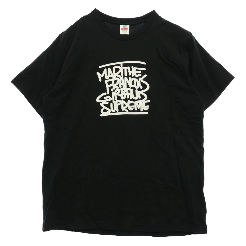 Supreme シュプリーム 25SS x Marithe + Francois Girbaud Tee マリテ+フランソワ ジルボー 半袖 Tシャツ ブラック ブラック系 L【中古】