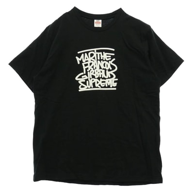 Supreme シュプリーム 25SS x Marithe + Francois Girbaud Tee マリテ+フランソワ ジルボー 半袖 Tシャツ ブラック ブラック系 L【中古】