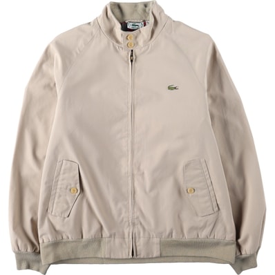 古着 80~90年代 ラコステ LACOSTE ハリントンジャケット スイングトップ メンズM相当 ヴィンテージ/eaa674481