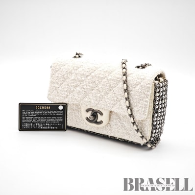 CHANEL シャネル ショルダーバッグ Tweed レディース