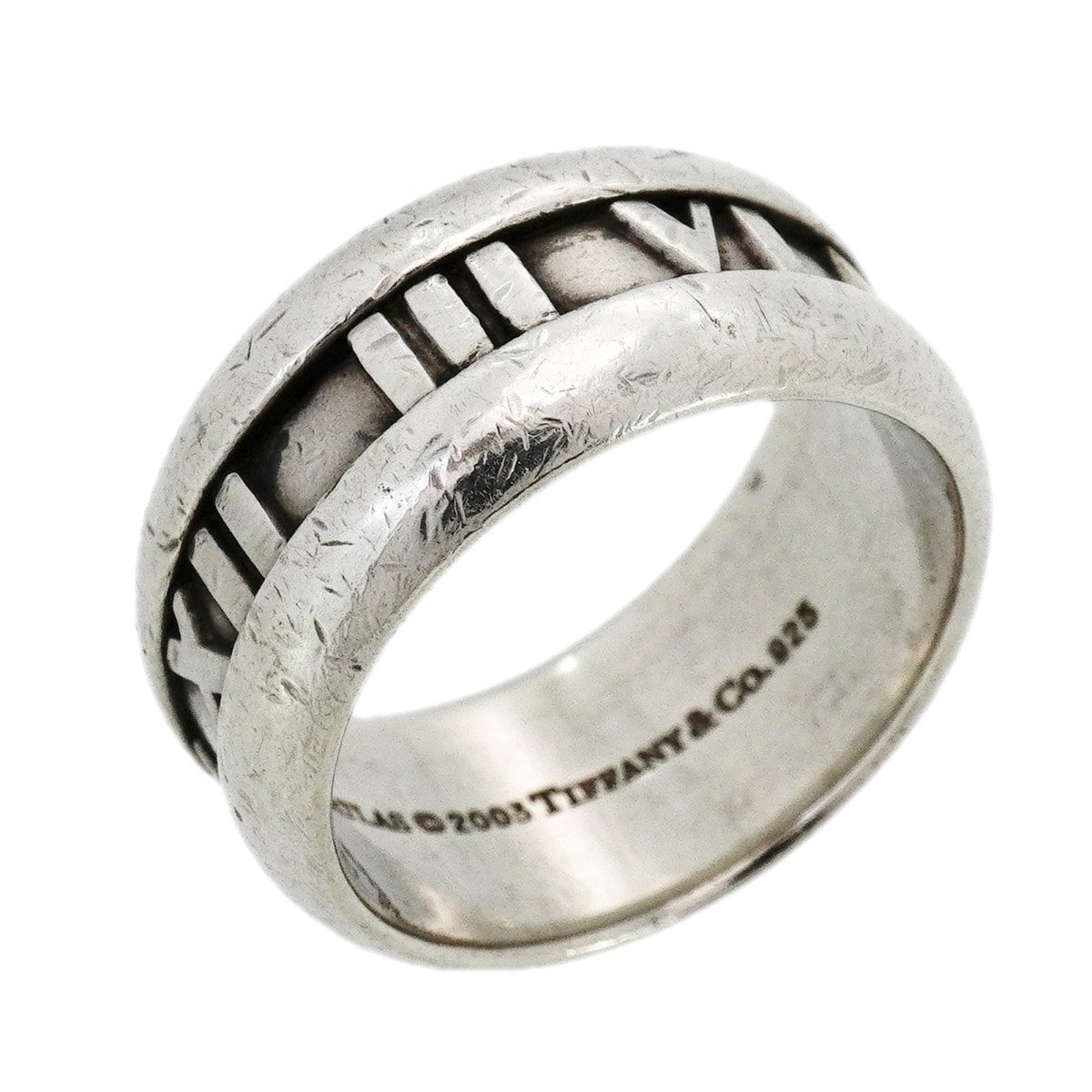 ★SALE【6jcb0465-k】ティファニー リング アトラス シルバー925 13号【中古】レディース