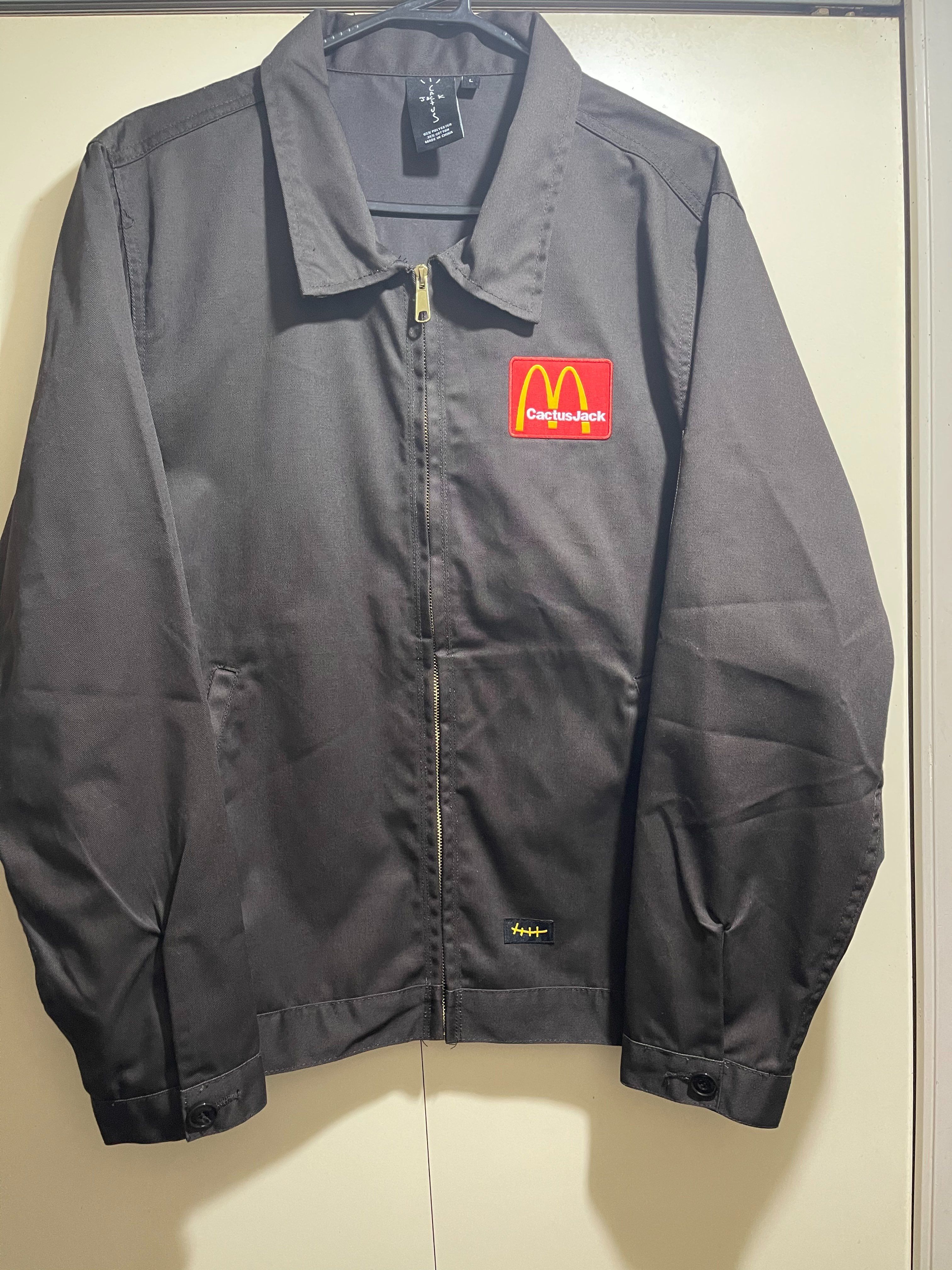 Travis Scott Cactus Jack x McDonald's Billions Served Work Jacket "Brown"