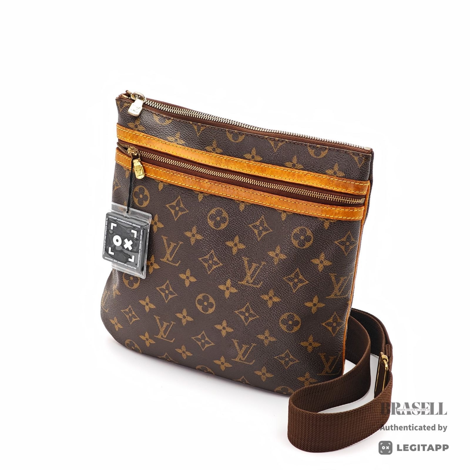 LOUIS VUITTON ルイ・ヴィトン ボスフォール Monogram ボスフォール M40044 MI0026 ショルダーバッグ Monogram Canvas Brown レディース