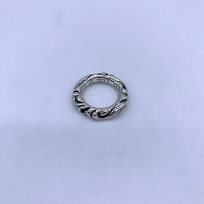 Chrome Hearts Scroll Band Ring "Silver"