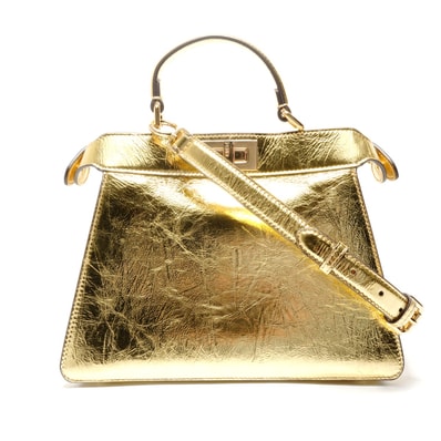 フェンディ FENDI ピーカブー アイシーユー ハンドバッグ【中古】