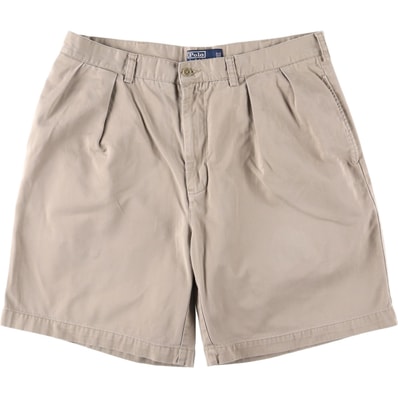 古着 ラルフローレン Ralph Lauren POLO by Ralph Lauren TYLER SHORT ツータック チノショーツ ショートパンツ メンズw36相当/eaa583412