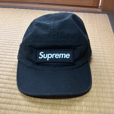 Supreme Military Camp Cap "Black" (24SS)