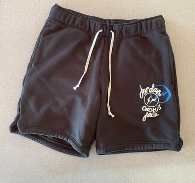 Air Jordan Travis Scott Fragment Shorts "Black" DJ0617-010 / DJ0618-010