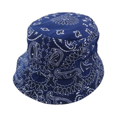 Supreme シュプリーム 帽子 21SS Bandana Crusher バンダナ柄 バケットハット 帽子 マルチカラー系 MEDIUM/LARGE【美品】【中古】