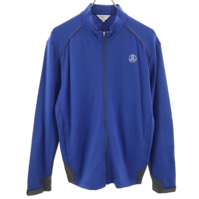 美品 LANVIN SPORT ランバンスポール 日本製 トラックジャケット 40 青紫