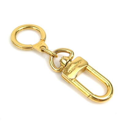 ルイ ヴィトン LOUIS VUITTON チャーム キーリング アノクレ メタル ゴールド ユニセックス M62694【中古】 h32629j