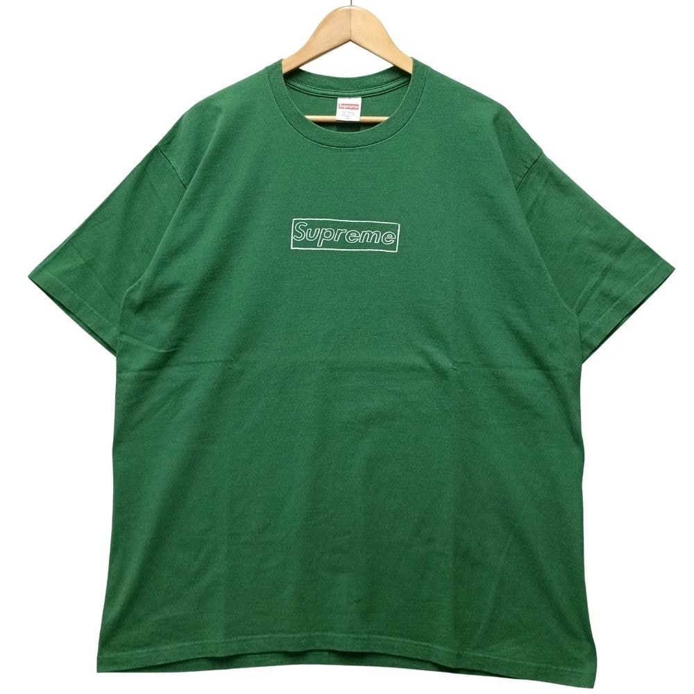 SUPREME シュプリーム KAWS Chalk Logo Tee カウズ チョーク ボックス Tシャツ 56800
