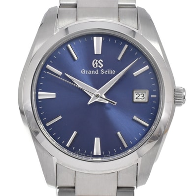 セイコー SEIKO SBGX265/9F62-0AB0 グランドセイコー デイト ブルー クォーツ メンズ 腕時計 D#147294
