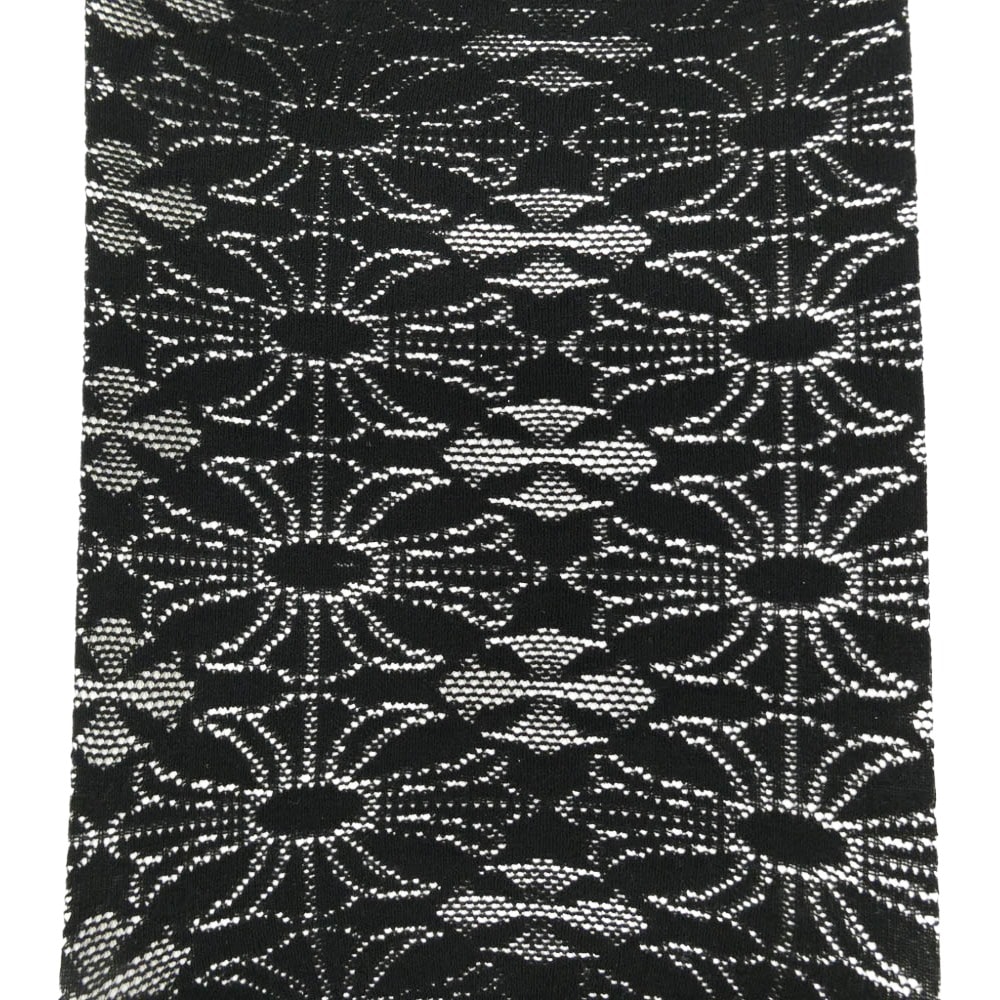 CHROME HEARTS クロムハーツ(原本無) STOCKING HOSIERY CHプラス ストッキング ブラック系 3【極上美品】【中古】